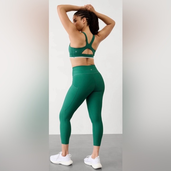 Athleta Pants - Athleta Interval Stash Leggings - Green